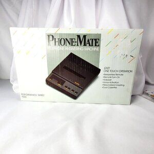VTG 1986 Phone-Mate Telephone Answering Machine Performance Series 7000 NIB